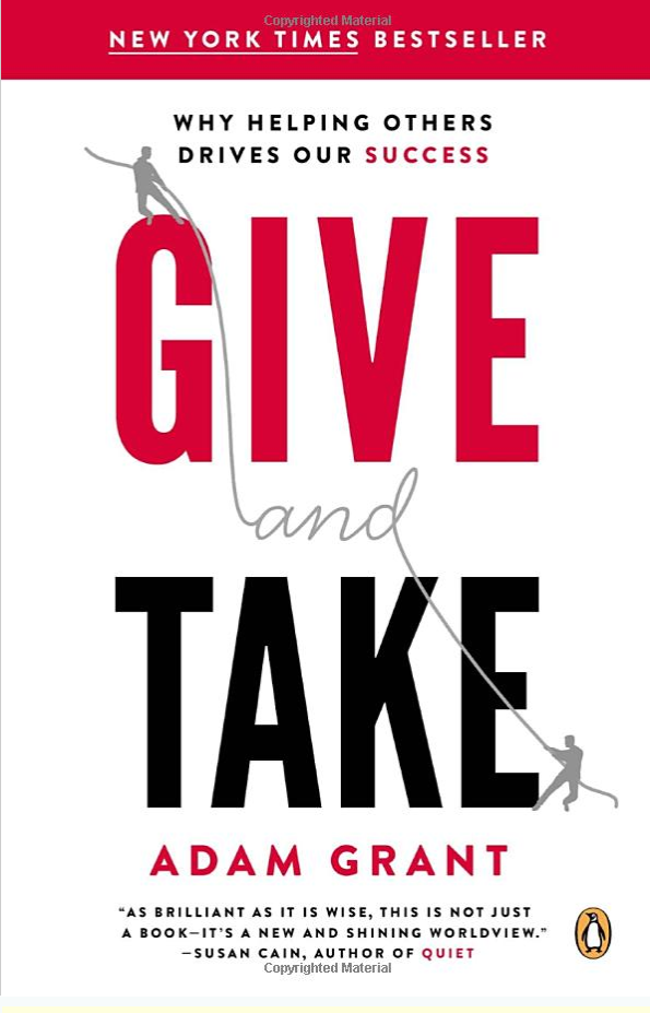 Cover of Give and Take by Adam Grant